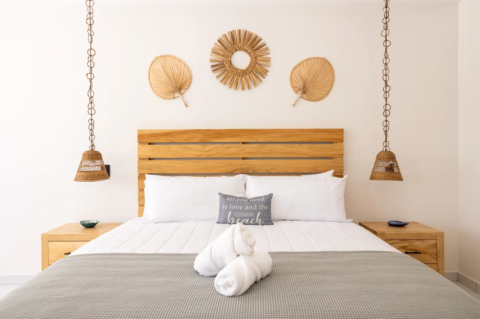 Bedroom at La Beach House